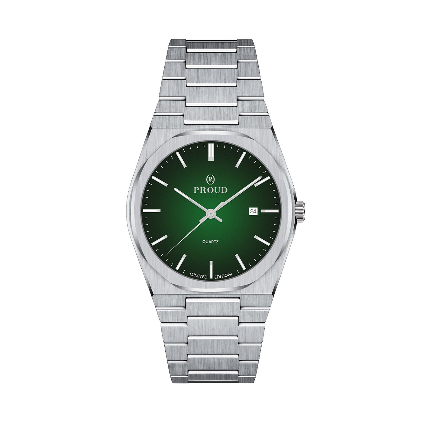 Proud Steel Silver Men's Watch