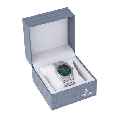 Proud Steel Silver Men's Watch