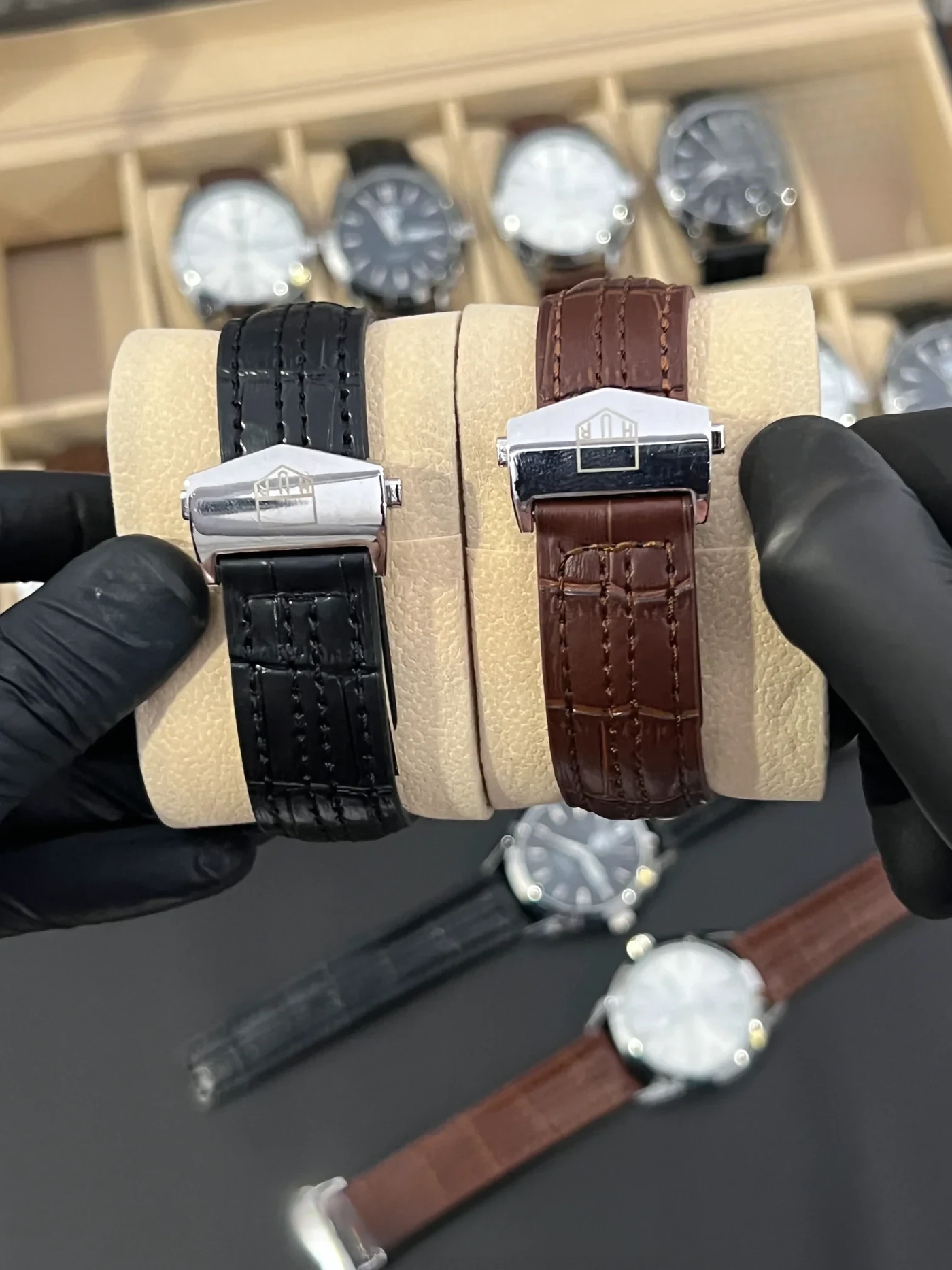 CARRERA C5 Quartz Brown & Black