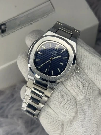 Nautilus Branded Men's Watch - Navy Blue Dial