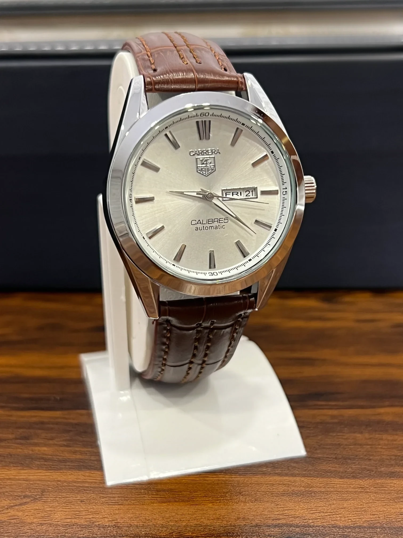 CARRERA C5 Quartz Brown & Black